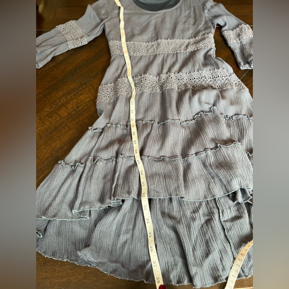 Solitaire Charcoal Long Sleeve Dress - Picture 8 of 12